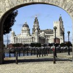 Liverpool stad de drie gratieën
